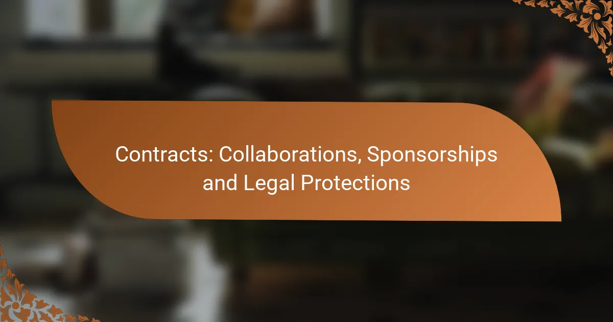 Contracts: Collaborations, Sponsorships and Legal Protections