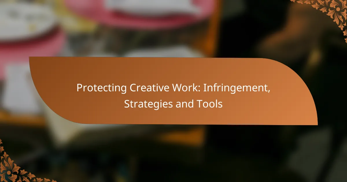 Protecting Creative Work: Infringement, Strategies and Tools